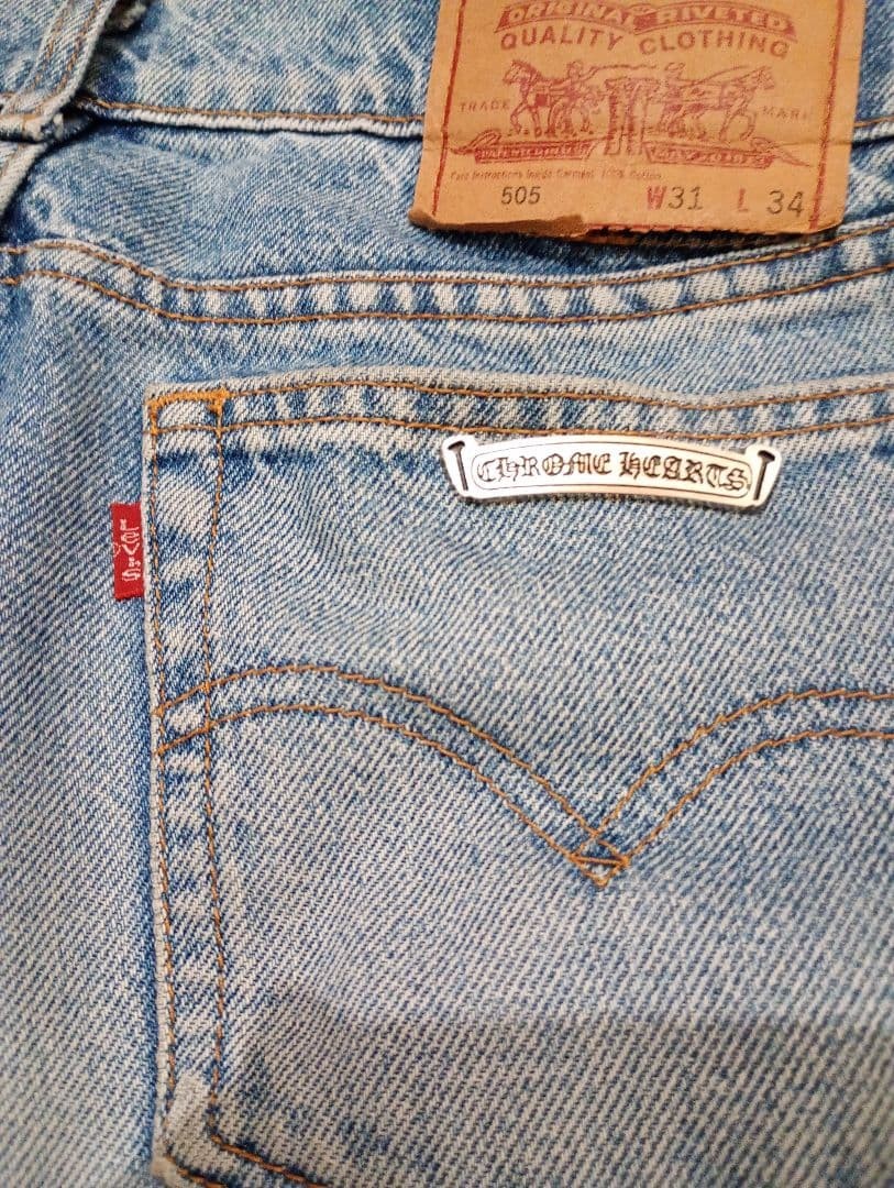 Chrome Hearts 505 Straight Denim W31 L34 thumbnail 3