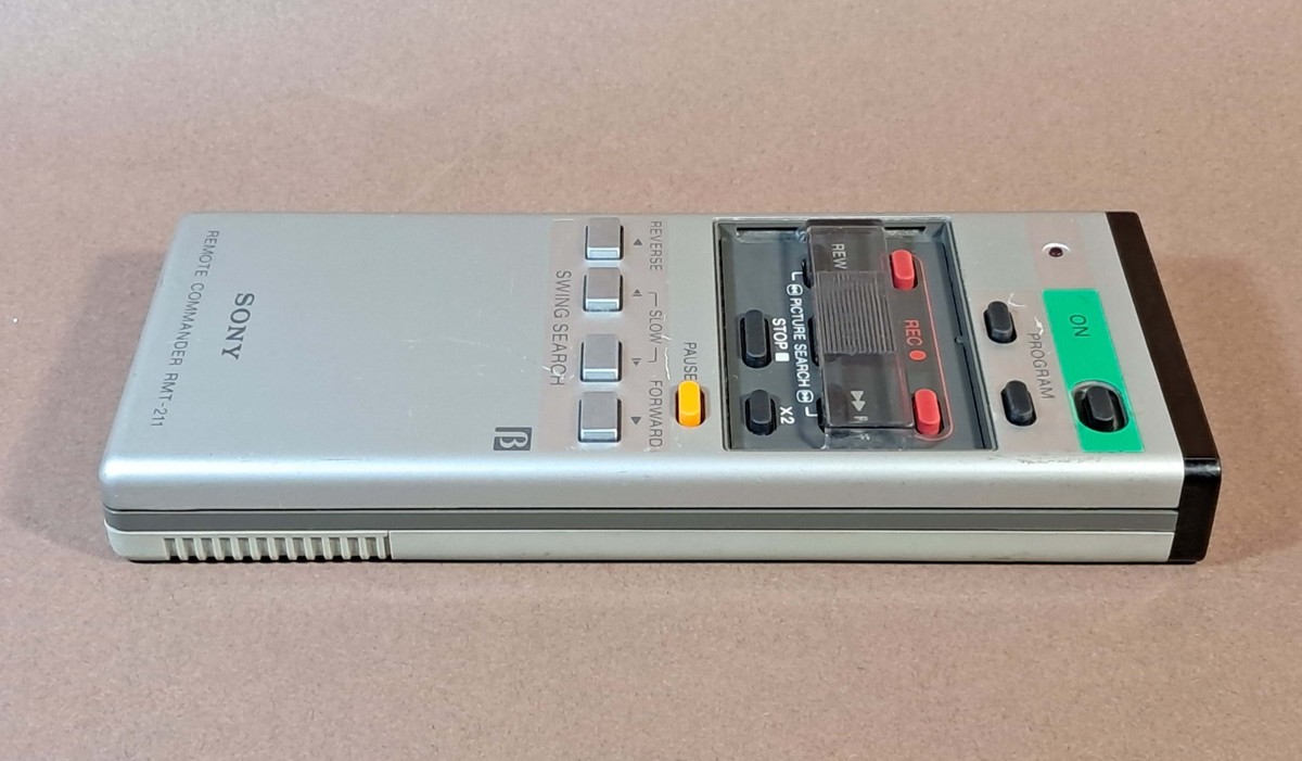 Sony RMT-211 Betamax Video Casette Recorder Remote Control | eBay