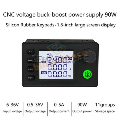 SK40 SK90 CNC DC Buck-Boost Power Supply Adjustable Voltage Regulator  40W 90W