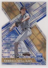2019 Panini Elite Extra Edition Status Blue Die-Cut 43/75 Kendall Williams s3g