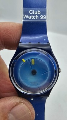 Vintage Swatch GZ160 SPACE DREAMS 1999 Club Special Watch NOS MIB Read