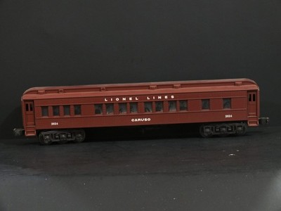 LIONEL LINES CARUSO PASSENGER CAR