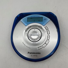Panasonic SL-MP30 Portable CD Player MP3 Walkman TESTED