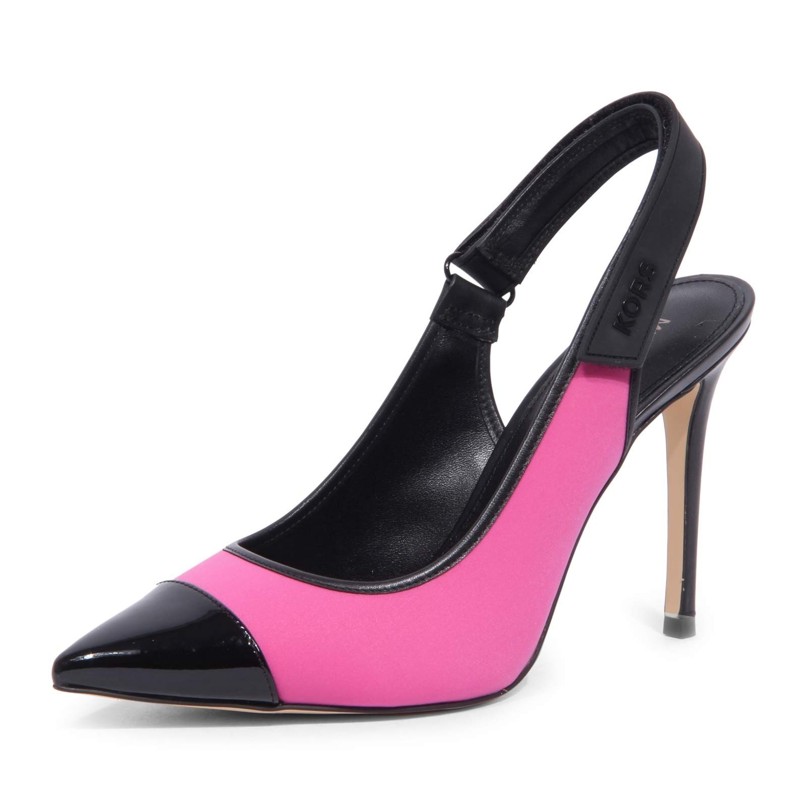 8410AR женские текстильные туфли donna MICHAEL KORS KOURTNEY с ремешками на спине 26190₽