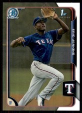 2015 Bowman Draft Picks & Prospects Chrome Eric Jenkins Texas Rangers #165