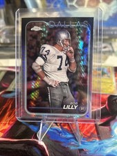 Bob Lilly 2024 Topps Chrome Football Prism REFRACTOR Cowboys #43