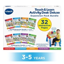 VTech Touch and Learn Activity Desk 4-in-1 2.3" x 2" x 0.3", Multicolor