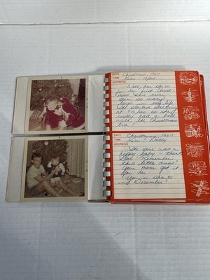 VTG 1960s Photo Album 40+ Florida Baby Family Cars Christmas Toddler Girl