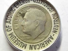 1947 Silver Roosevelt Dime American Museum of Atomic Energy Neutron Irradiated