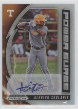 2020 Panini Prizm Draft Picks Power Surge Silver Alerick Soularie Auto 01wi