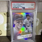 AARON JUDGE 2025 TOPPS CHROME HOBBY MASTERS SSP YANKEES PSA 9
