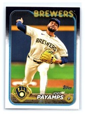 2024 Topps Update #US153 Joel Payamps Milwaukee Brewers
