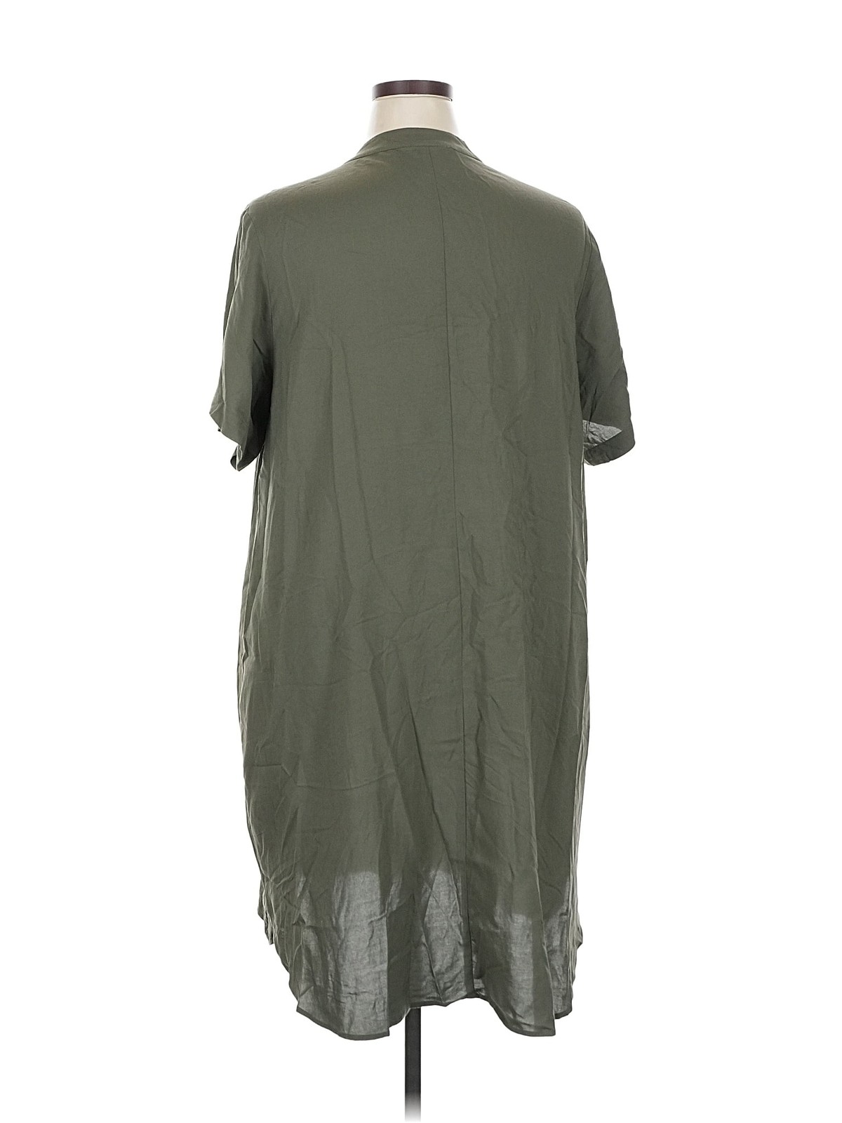 H&M Women Green Casual Dress XXL thumbnail 2