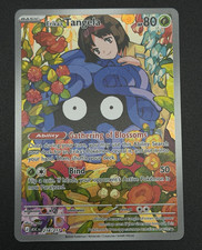 Pokemon TCG Erika's Tangela 218/217 SV 151 IR Holo 80HP