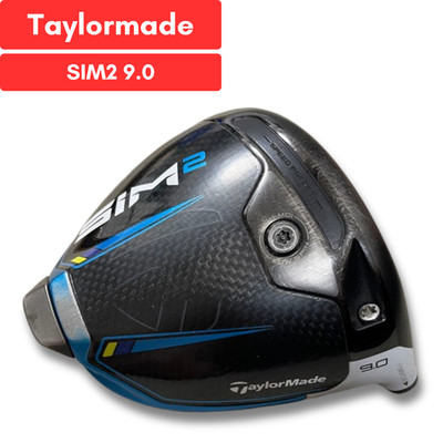 TaylorMade SIM2 9* Grad Driver Kopf nur Rechtshand GEBRAUCHT D3516