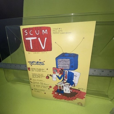 Scum TV Issue #1 By Joren Cull Fantasy Camp Books #56/100 Jorenmania Emo Fanzine