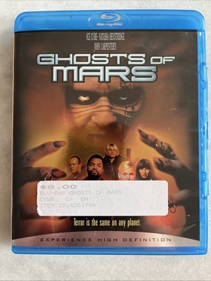 Ghosts of Mars (Blu-ray, 2001) John Carpenter, Natasha Henstridge, Pam Grier OOP