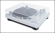 Audio-Technica AT-LP120XUSB-SV Direct-Drive Wired Turntable, 11 Watts - Silver