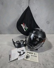 NOLAN N44 Motorcycle Helmet Solid Flip Up Full Face Size XXS + Visor & Bag VIDEO