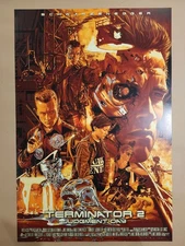 TERMINATOR 2 Judgment Day Steel Mill Poster Juan Carlos Ruiz Burgos mondo artist
