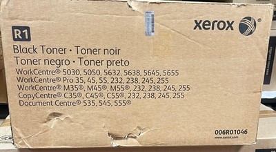 Xerox 6R01046 Toner-Cartridge - Black, 2-Pack OEM for Workcenter 5632 5030 5050