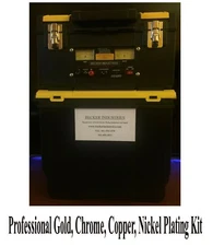 Gold Plating Machine, 30 AMP, Professional plating kit, 24K Gold plating kit