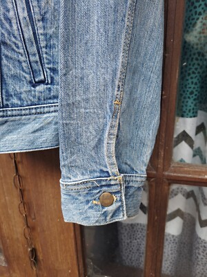 Vintage 70s 80s LEE Riders Shawnee Mission Kansas Usa Denim Jacket