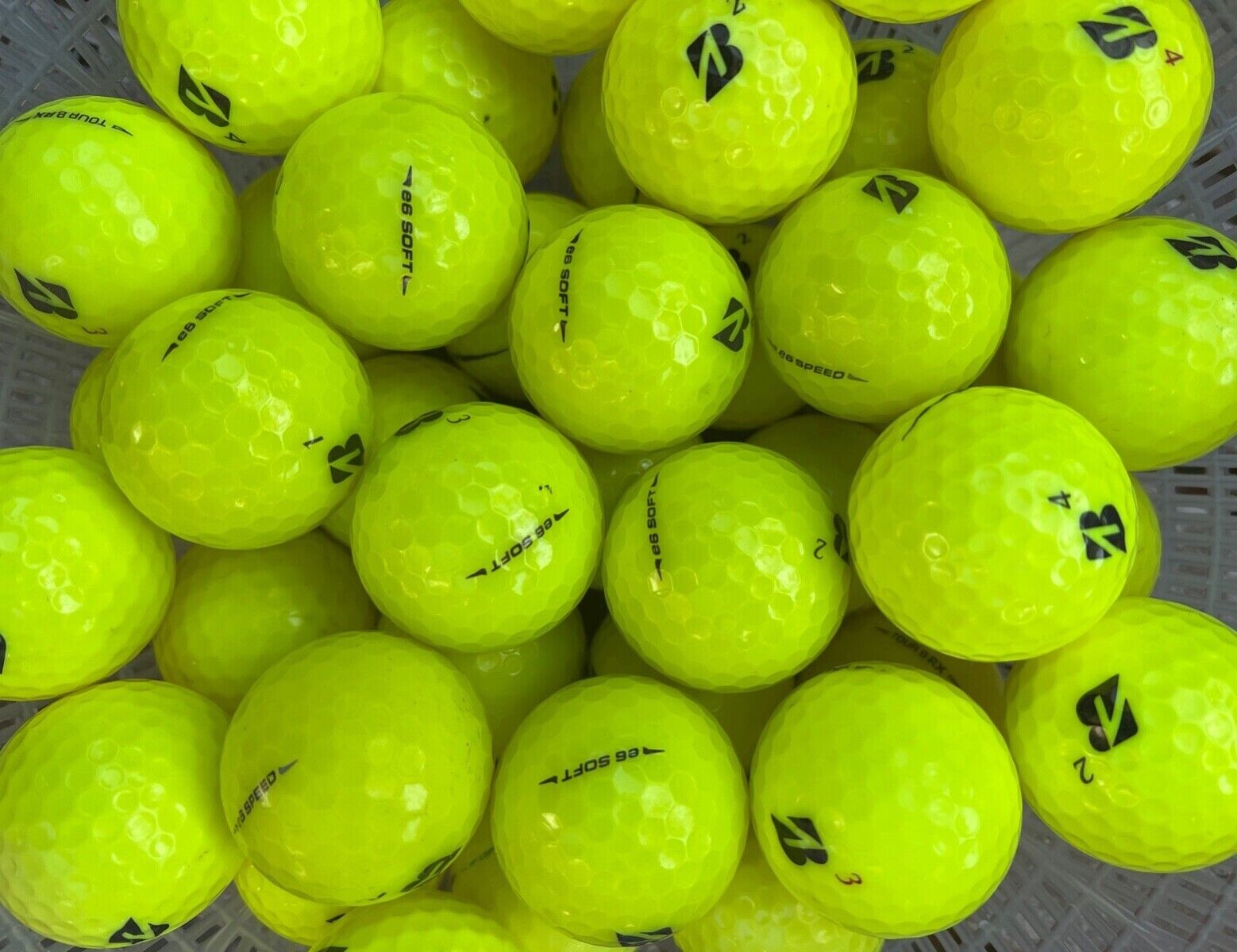 Bridgestone Golf Balls AAAAA (50 Used Golf Balls Yellow/Pink) eBay