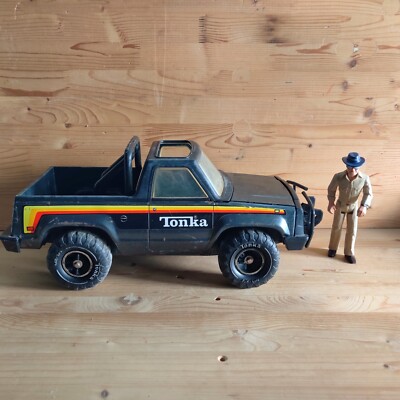 Vintage Tonka Pickup Truck Metal Big Duke Roughneck Bronco Toy MR-970