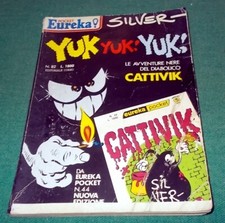 EUREKA POCKET n. 82 "Le Avventure Nere del Diabolico CATTIVIK" ediz. Corno 1984