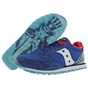 saucony jazz red white blue