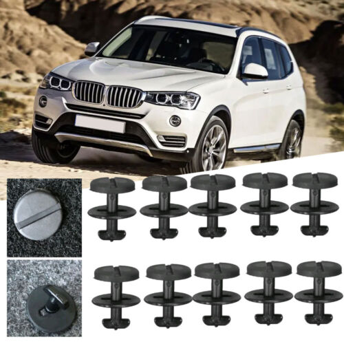 10pcs Car carpet fixing clip Twist Lock Retainer For BMW E36 E46 3 Series - Picture 2 of 12