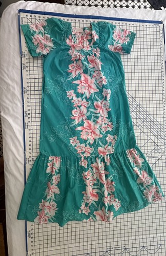 Vintage Aikane Hawaiian Women's M/L Muumuu/moomoo - Picture 8 of 15