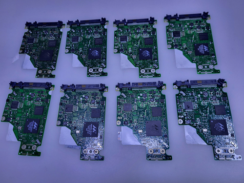 44 pz schede disco rigido logico HP SAS 2,5" schede PCB DONATORE BGA scarto angolo oro MLCC - Foto 5 di 23