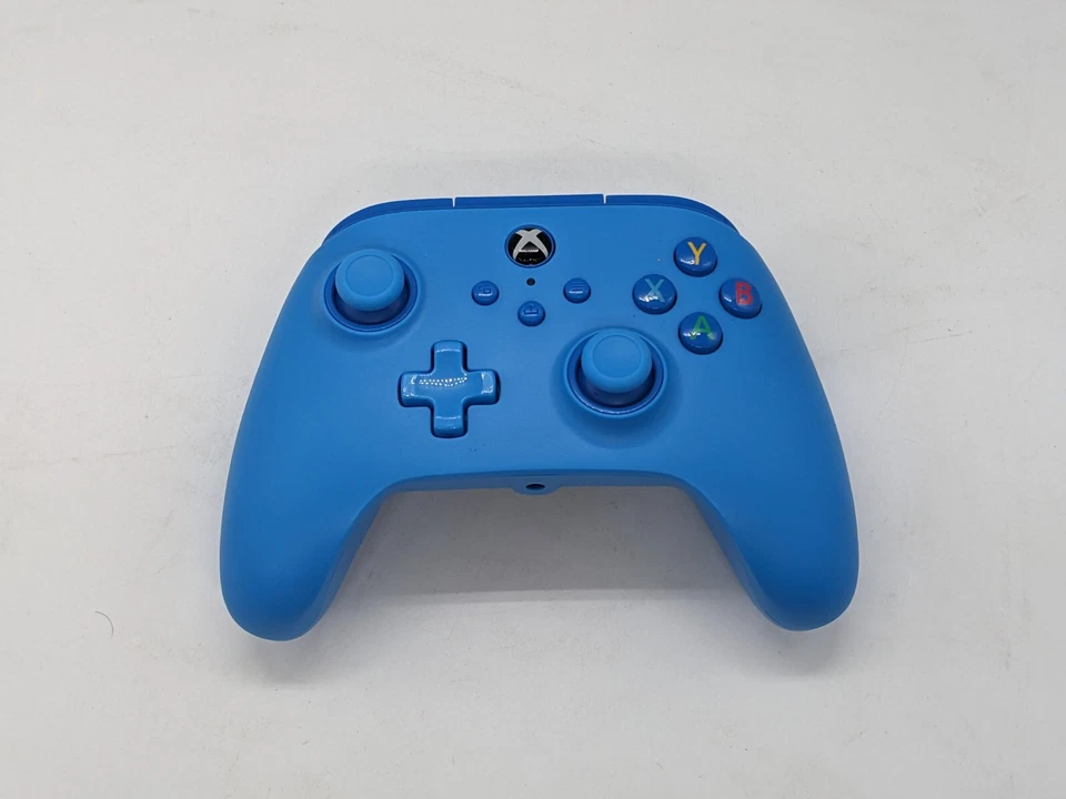 PowerA wired controller USB-C gamepad 3.5mm blue for Xbox X S One PC (no cable) - Image 2 of 4