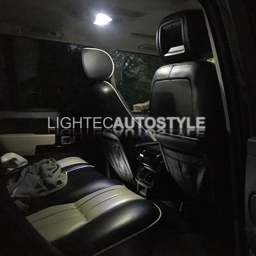 RANGE ROVER L322 31PC CANBUS LED INTERIOR DELUXE KIT LIGHTS BRIGHT XENON WHITE - Picture 5 of 6