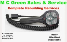 Rebuilding Service - Boss V Or Straight Plow 9 Pin Handheld Controller Repair Rebuilding Service - Boss V Or Straight Plow 9 Pin Handheld Controller Repair