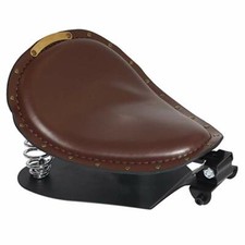 Brown Motorcycle Bobber Solo Seat Spring Bracket For Harley Davidson Iron 883