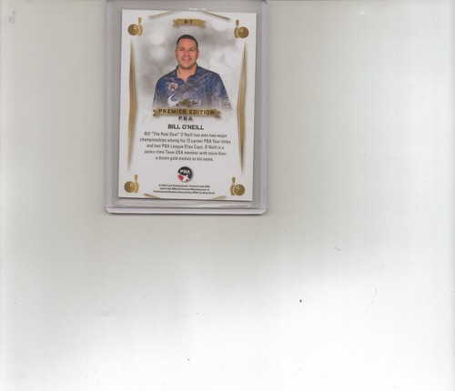 Bill O'Neill Hand Signed Autographed Premier Edition 2023 Leaf PBA Bowling Card - Picture 2 of 2