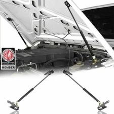 Front Hood Lift Supports Struts Rods Gas Springs Kit Fit 11-18 Jeep Wrangler JK 