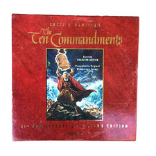 The Ten Commandments Widescreen 35th Anniversary Collector's Edition Laserdisc
