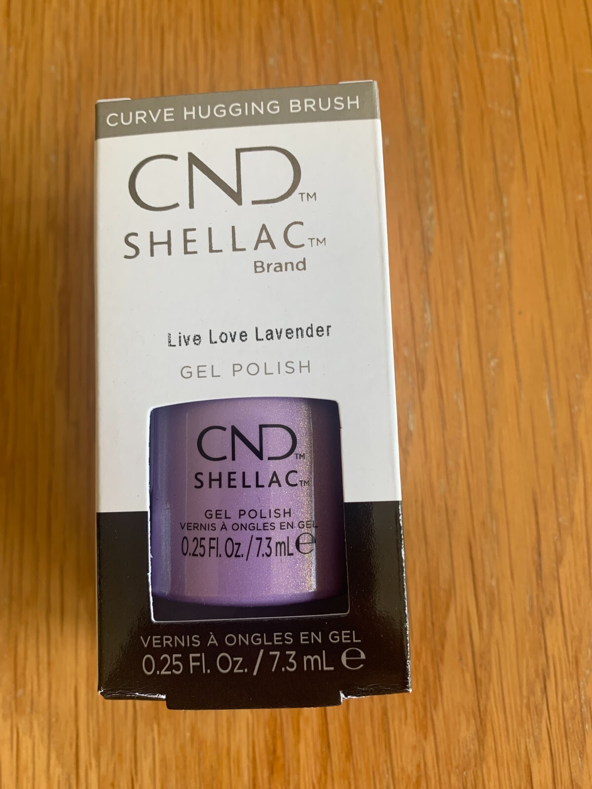 Brand New & Genuine CND Shellac 7.3ml -Shade Live Love Lavender