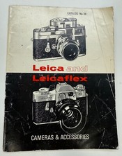 Leica and Leicaflex Catalog 38, original manual