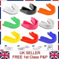 2 x Adult Junior Gum Shield Mouth Guard Protect for Martial Arts Boxing Hockey
