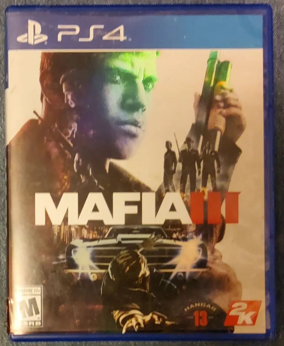 Mafia III Standard Edition (PlayStation 4, PS4) CIB w/ Map + Manual SHIPS  FREE 710425476662 