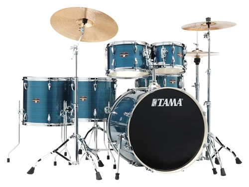 Tama IP62H6W-BRM Imperialstar Drumkit Burnt Red Mist Schlagzeug Becken Ständer