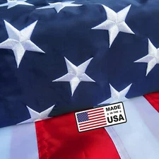 American Flags 3x5 for Outside, Longest Lasting, Quality Made US Flag Heavy Duty