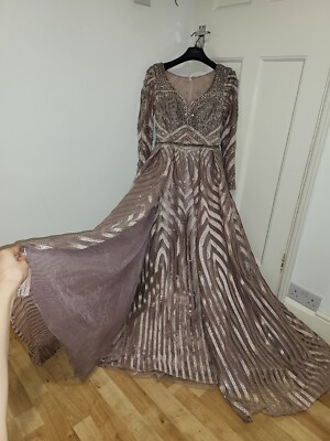 Engagement party dress, bridal dress. Night dress. wedding dress | eBay UK