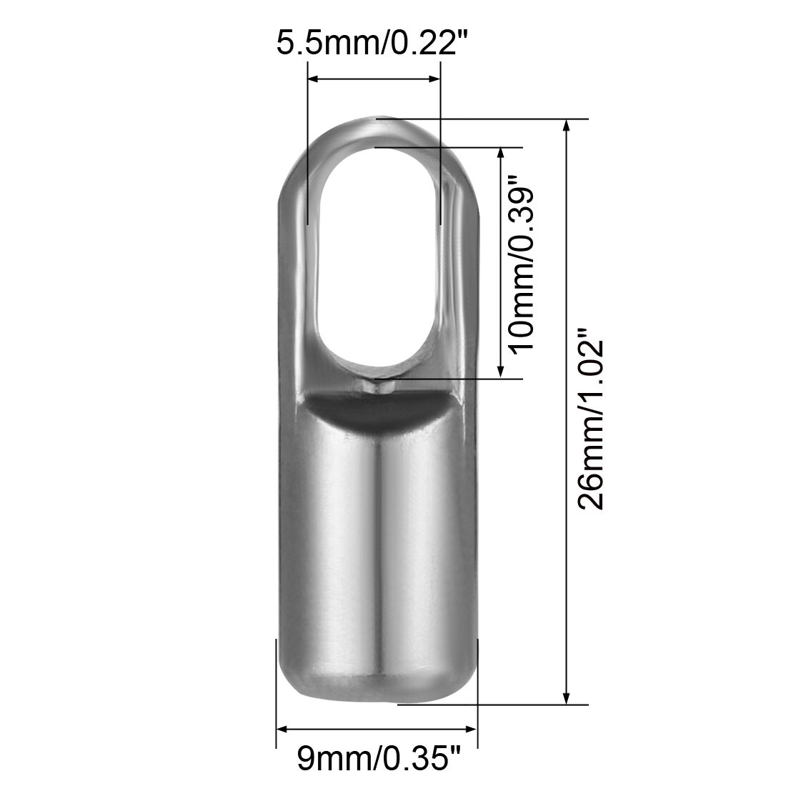 Fish Tape Replacement Leader for 6.5mm Fish Tape Wire Puller, 26mm