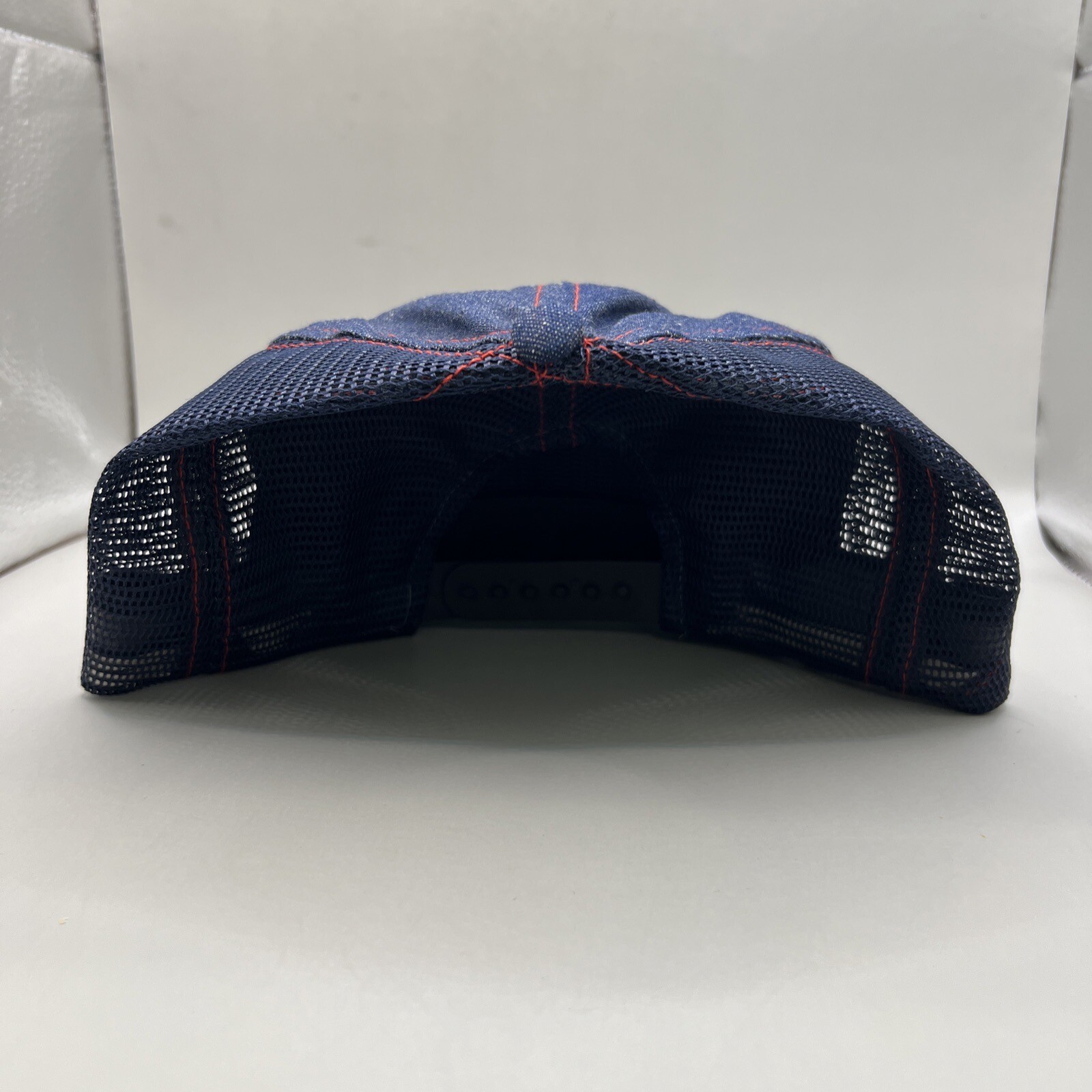 True Vintage Willie Nelson Jeans Texas Denim Snapback Trucker Hat Cap 70&rsquo;s 80&rsquo;s